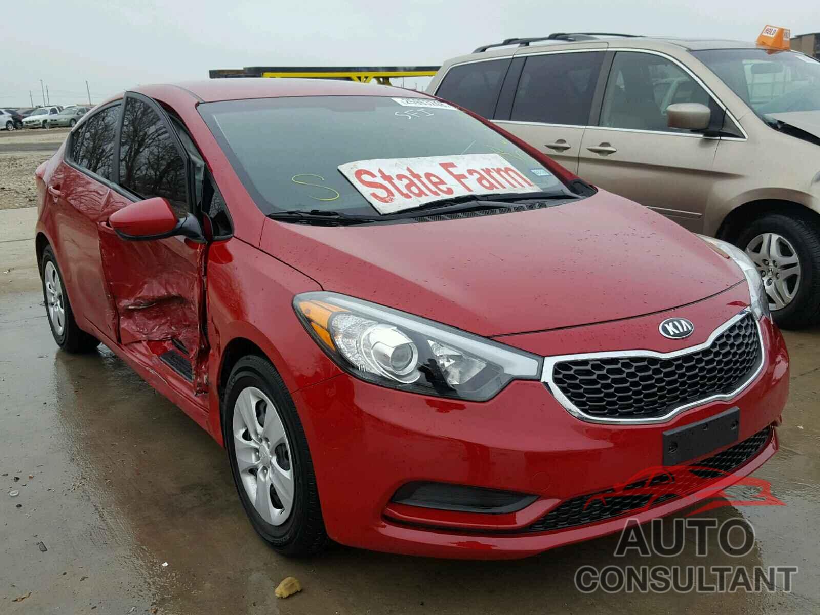 KIA FORTE 2016 - KNAFK4A64G5575968