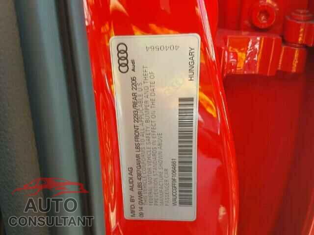 AUDI A3 2015 - WAUCCGFF9F1064661