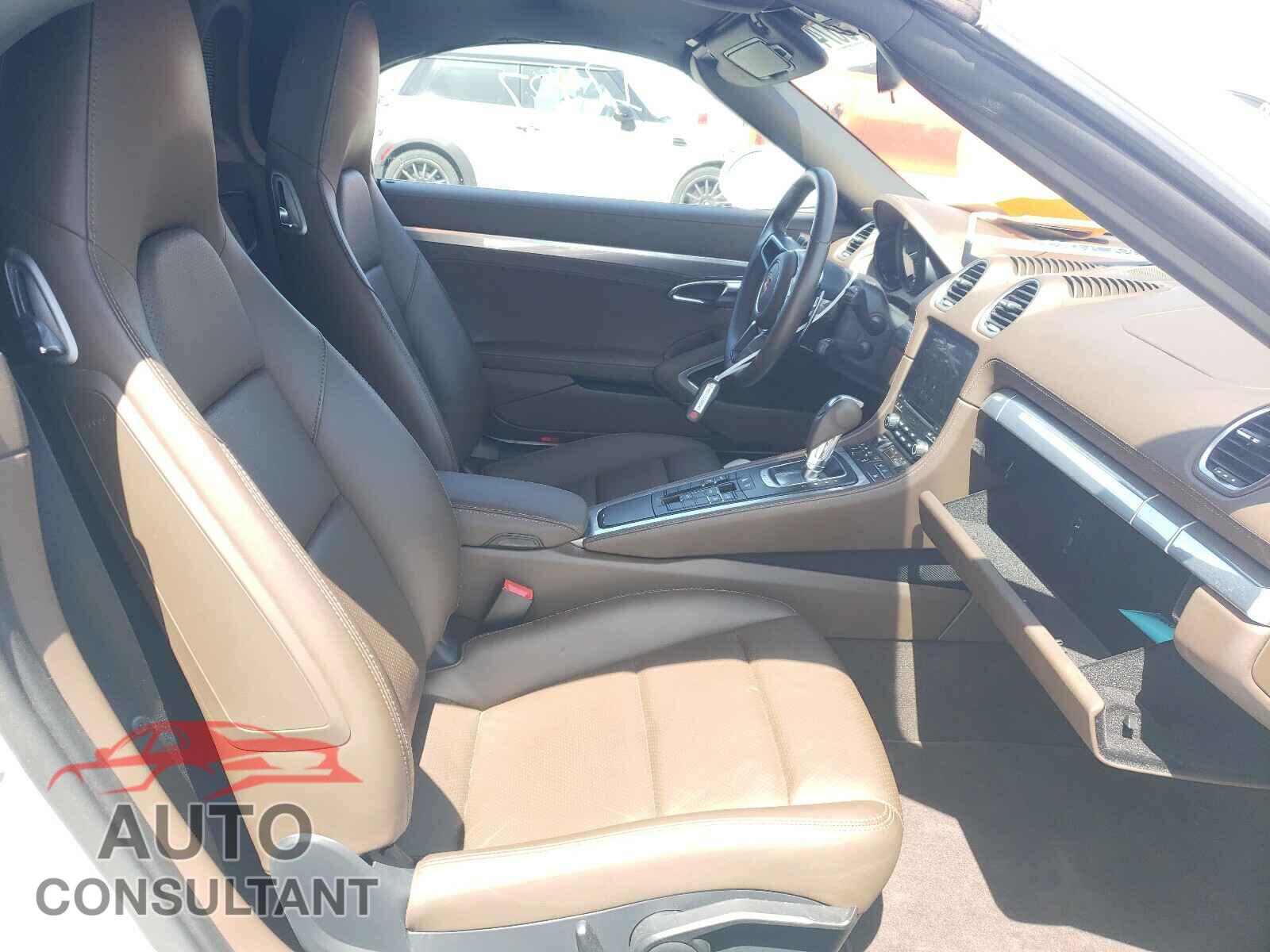 PORSCHE BOXSTER 2017 - WP0CA2A86HS222083