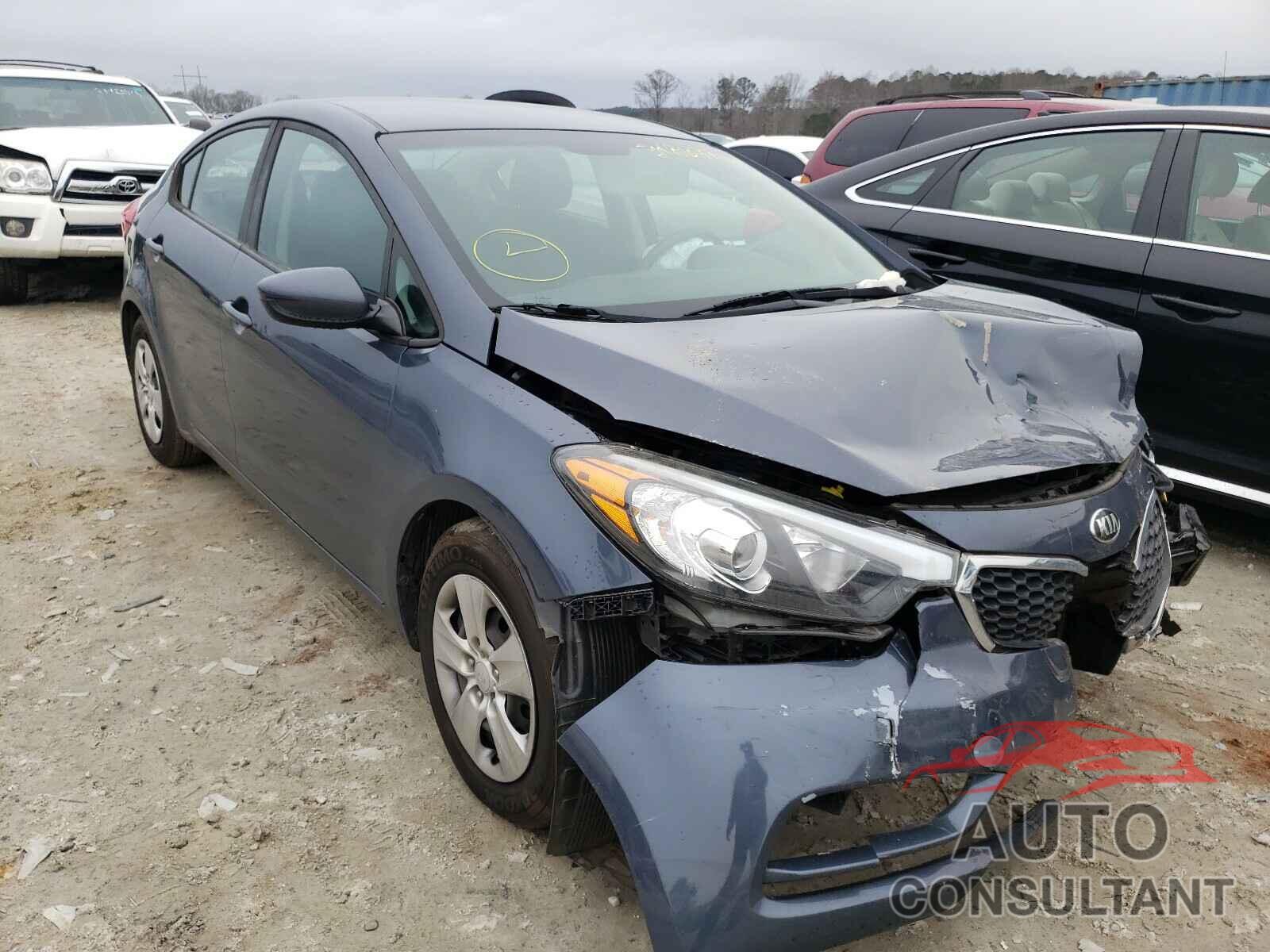 KIA FORTE 2016 - KNAFK4A62G5597774