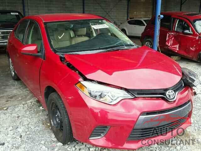 TOYOTA COROLLA 2015 - 2T1BURHE5FC293829