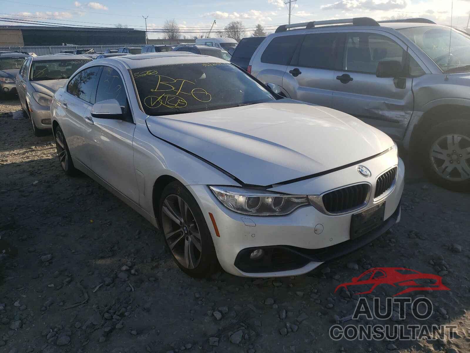 BMW 4 SERIES 2016 - WBA4C9C5XGG137305