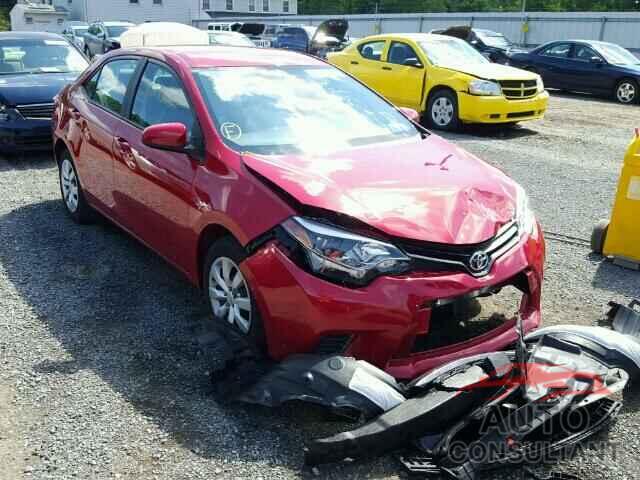 TOYOTA COROLLA 2016 - 2T1BURHEXGC512186