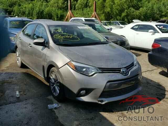 TOYOTA COROLLA 2015 - 5YFBURHE3FP281243