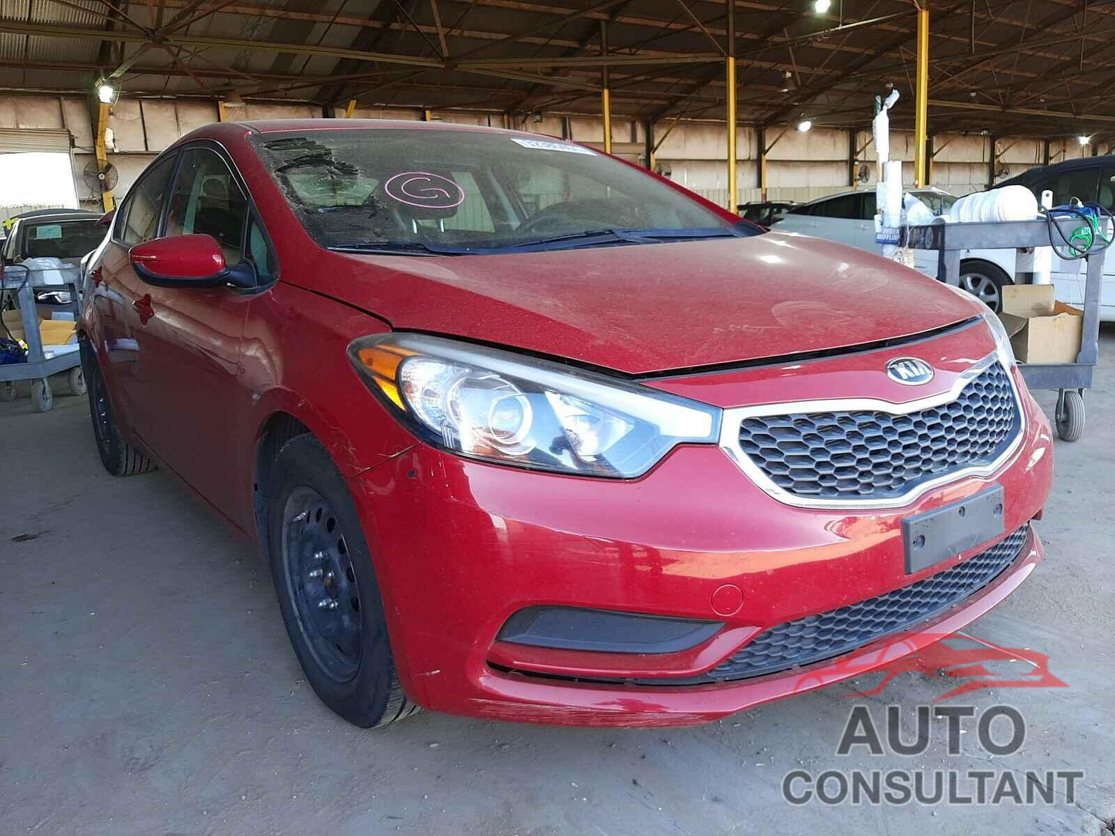 KIA FORTE 2016 - KNAFK4A60G5614006