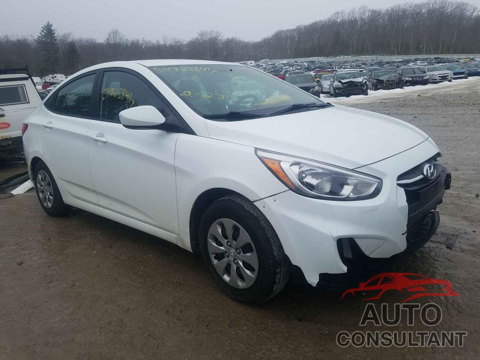 HYUNDAI ACCENT 2017 - KMHCT4AE4HU186857