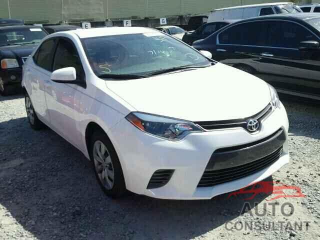 TOYOTA COROLLA 2016 - 2T1BURHE6GC598953