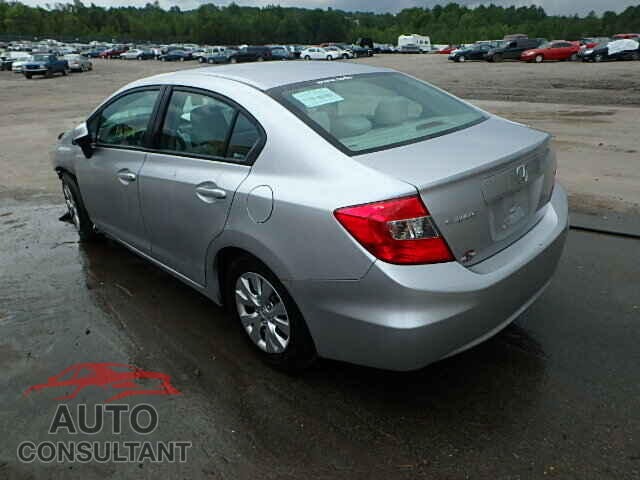 HONDA CIVIC 2012 - 19XFB2F59CE321758