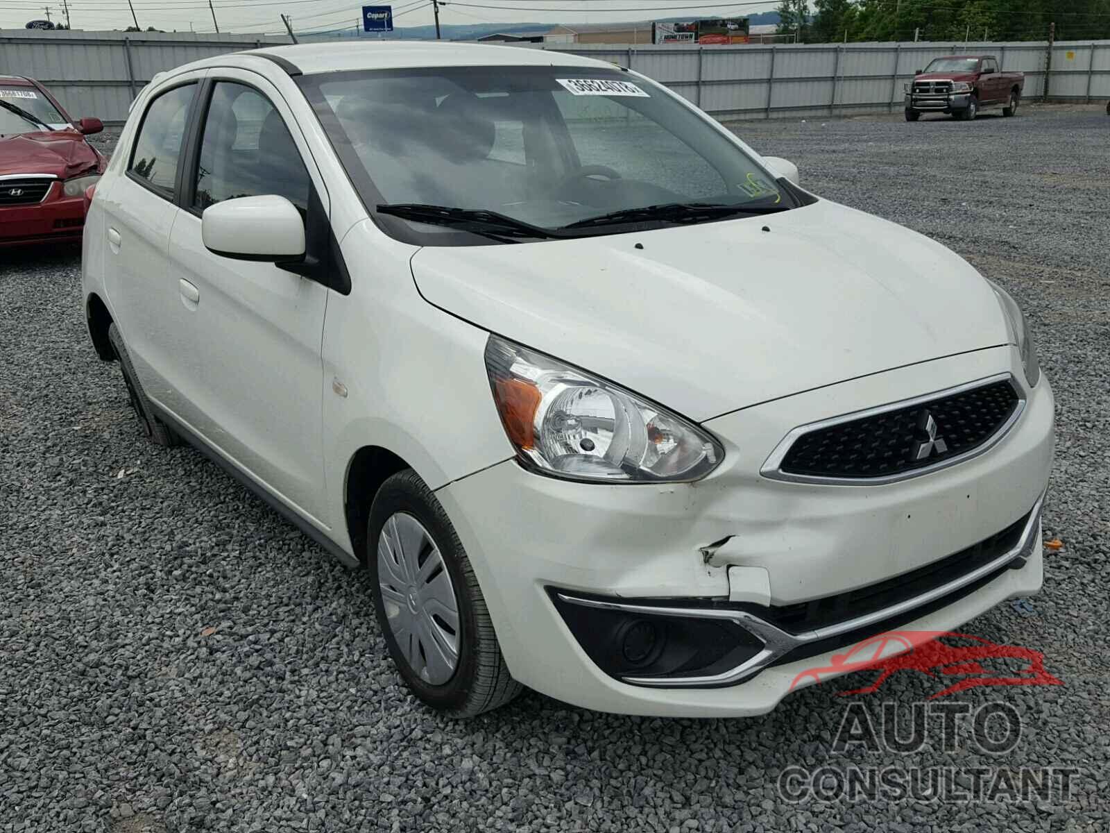 MITSUBISHI MIRAGE 2017 - ML32A3HJ4HH001687