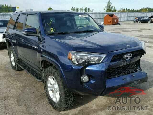 TOYOTA 4RUNNER 2016 - JTEBU5JR5G5282782