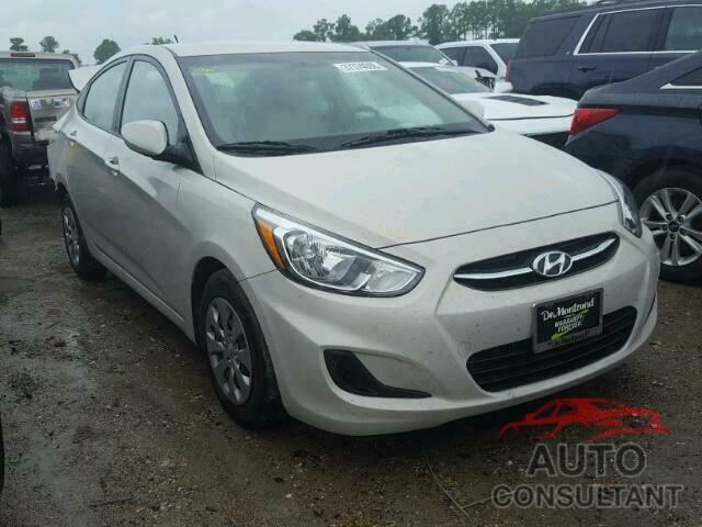 HYUNDAI ACCENT 2017 - KMHCT4AEXHU189830