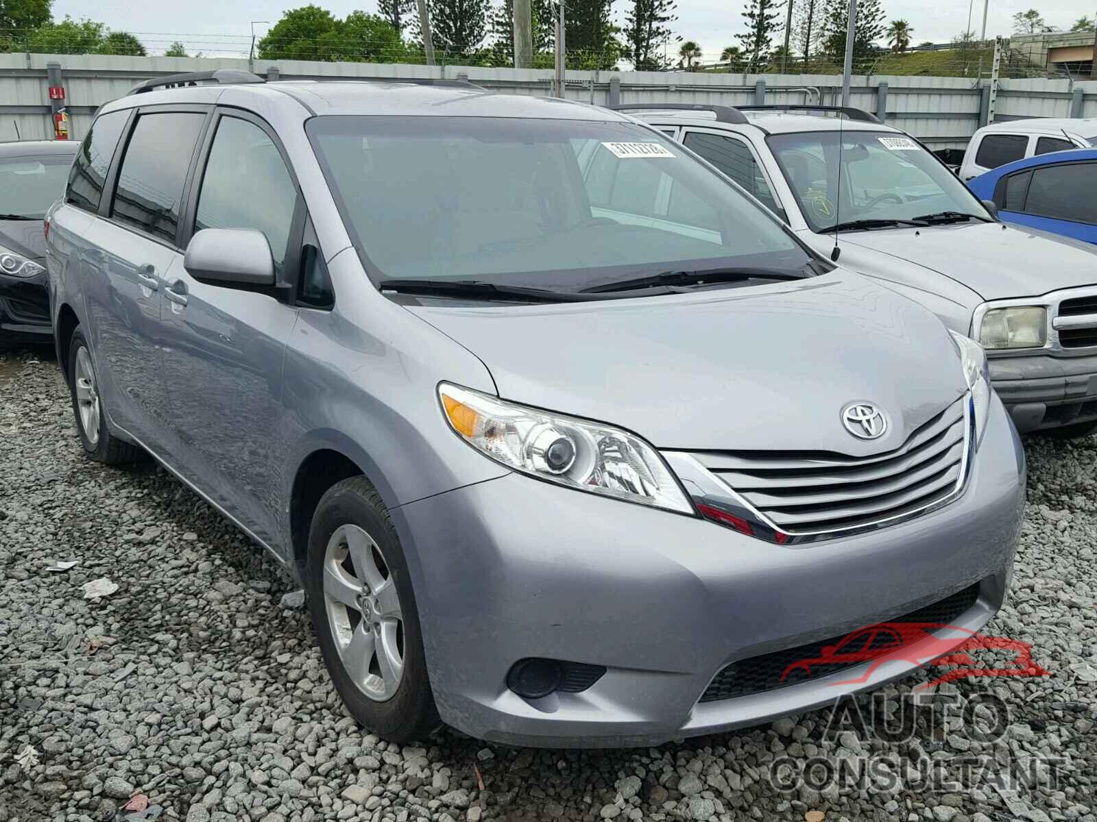 TOYOTA SIENNA 2016 - 5TDKK3DC6GS694192