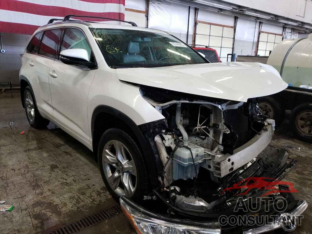 TOYOTA HIGHLANDER 2016 - 5TDDKRFH6GS351158