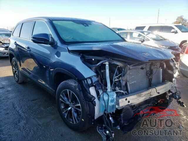 TOYOTA HIGHLANDER 2019 - 5TDZZRFH1KS362952