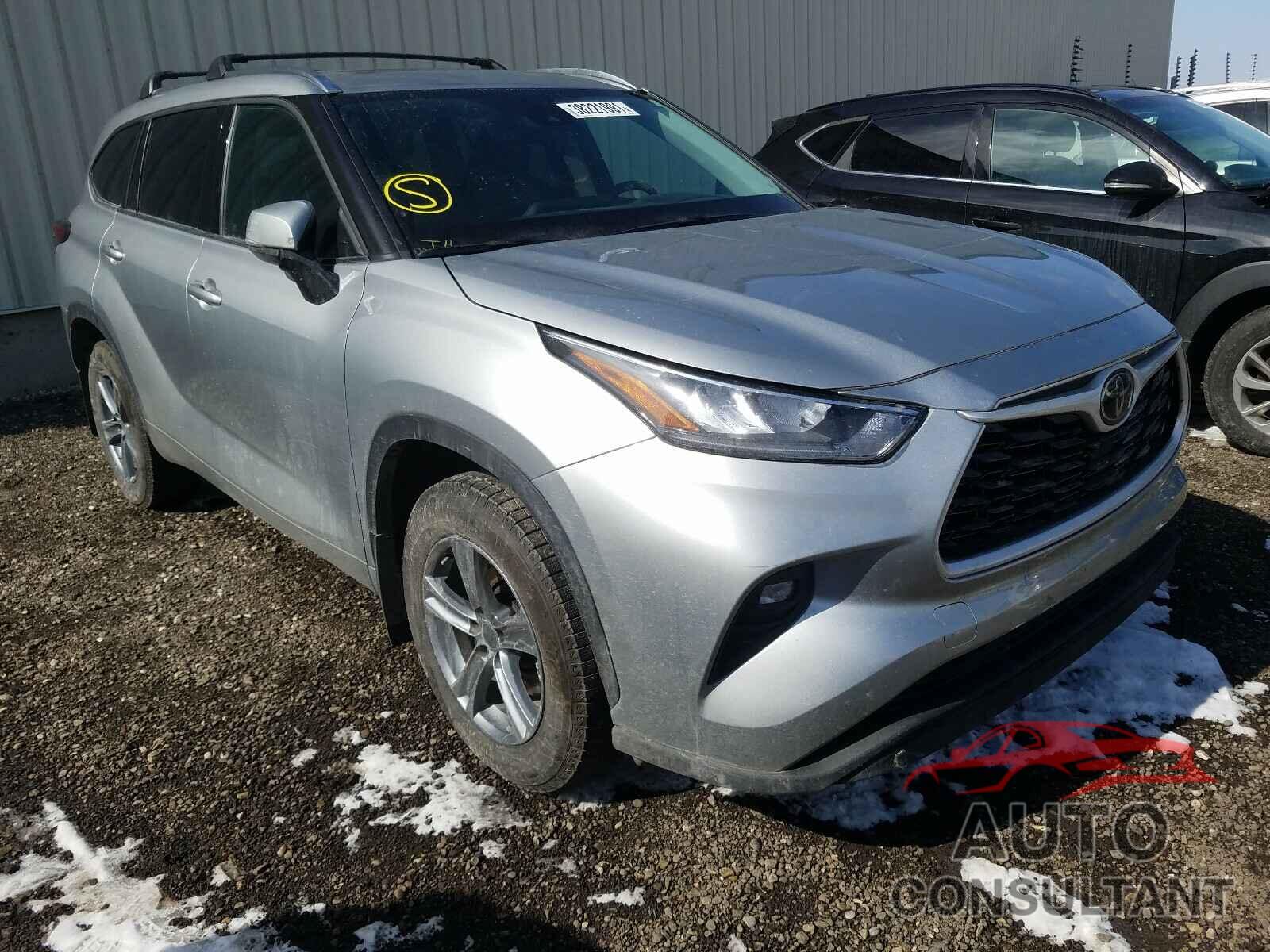 TOYOTA HIGHLANDER 2020 - 5TDGZRBH7LS510343