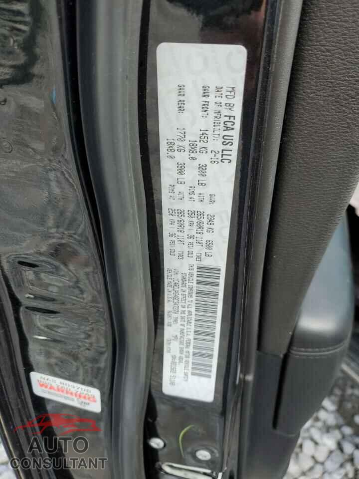 DODGE DURANGO 2016 - 1C4RDJAG4GC347370