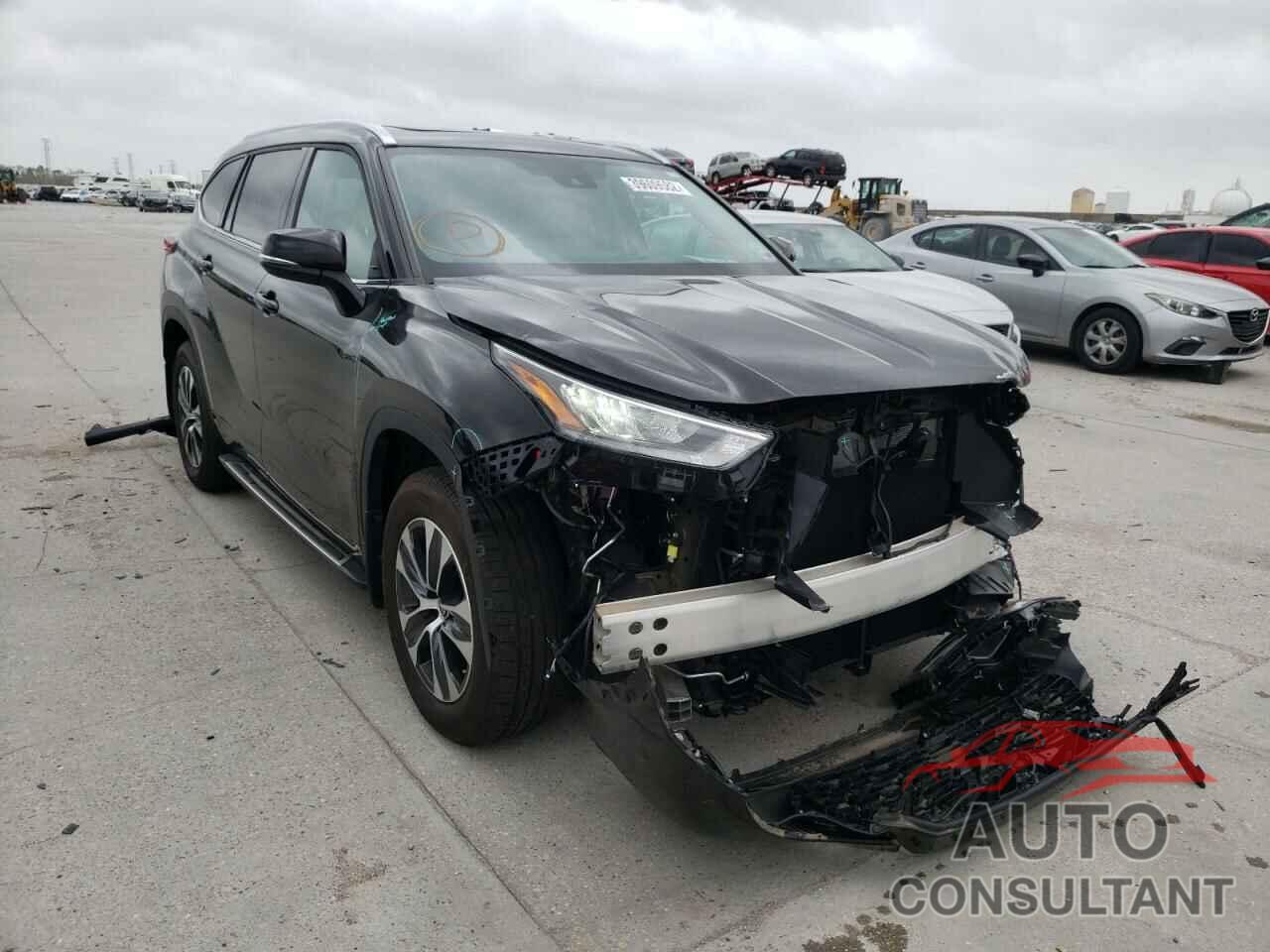 TOYOTA HIGHLANDER 2020 - 5TDGZRAH6LS008523