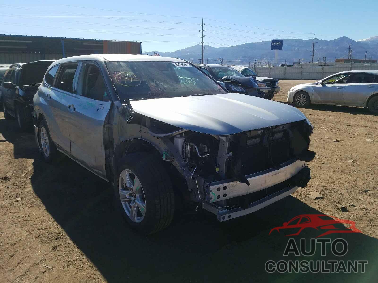TOYOTA HIGHLANDER 2020 - 5TDZZRAH2LS024663
