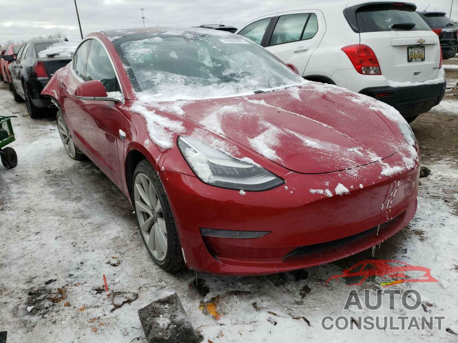 TESLA MODEL 3 2018 - 5YJ3E1EB0JF117255