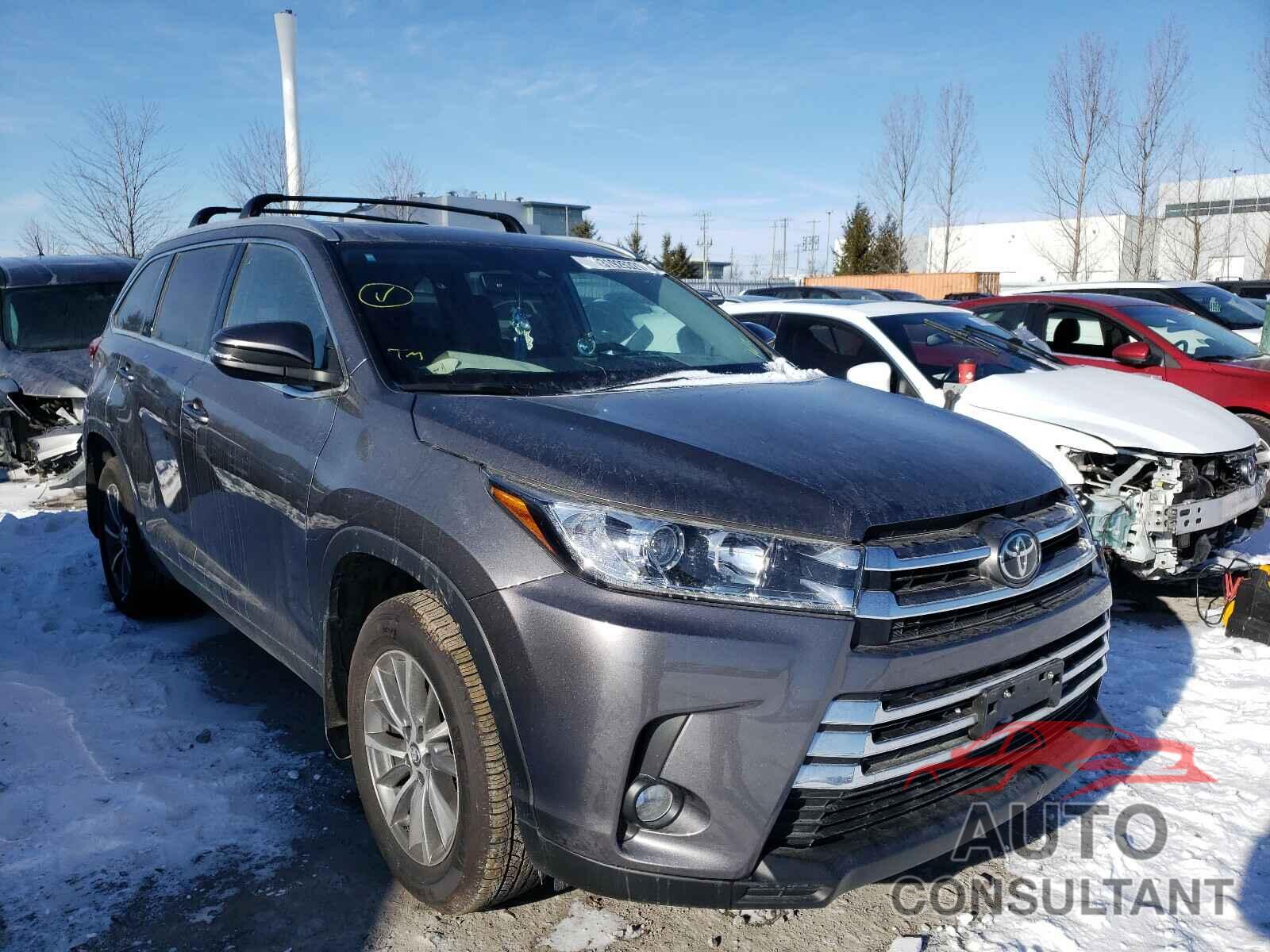 TOYOTA HIGHLANDER 2019 - 5TDJZRFH1KS731015