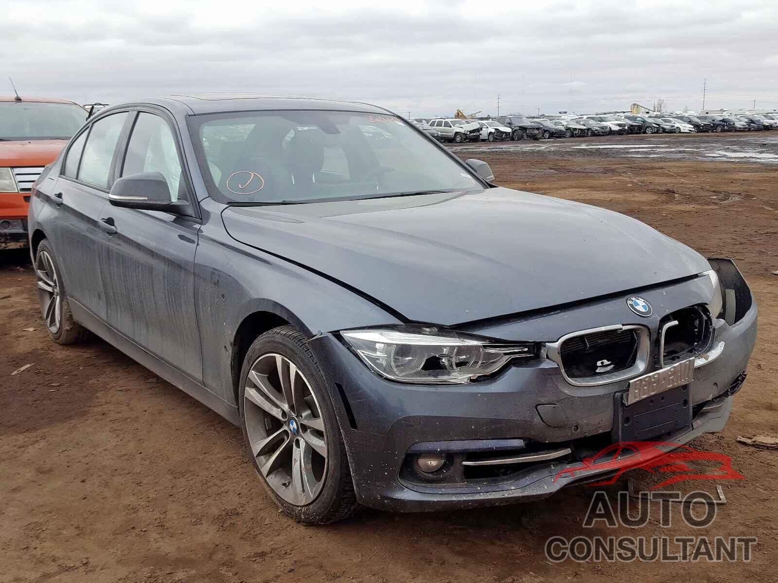 BMW 3 SERIES 2016 - WBA8E3G54GNU02881