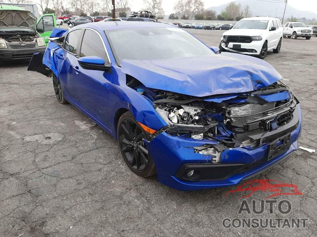 HONDA CIVIC 2020 - 19XFC2F84LE200787