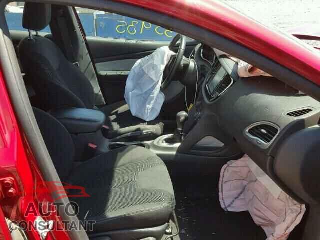 DODGE DART 2015 - 1C3CDFBB5FD117095