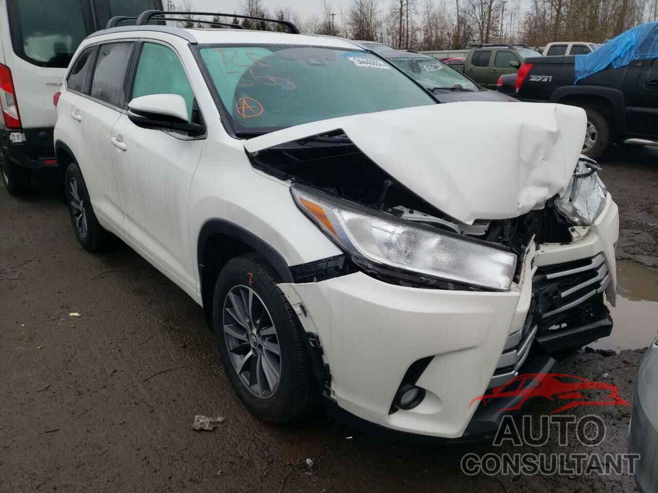 TOYOTA HIGHLANDER 2017 - 5TDJZRFH9HS482925
