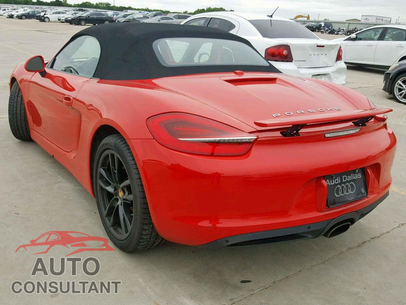PORSCHE BOXSTER 2014 - WP0CA2A80ES120354