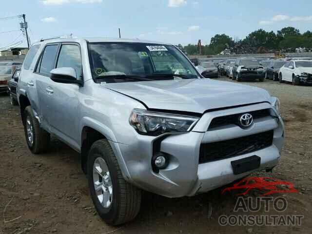 TOYOTA 4RUNNER 2016 - JTEBU5JR0G5306499