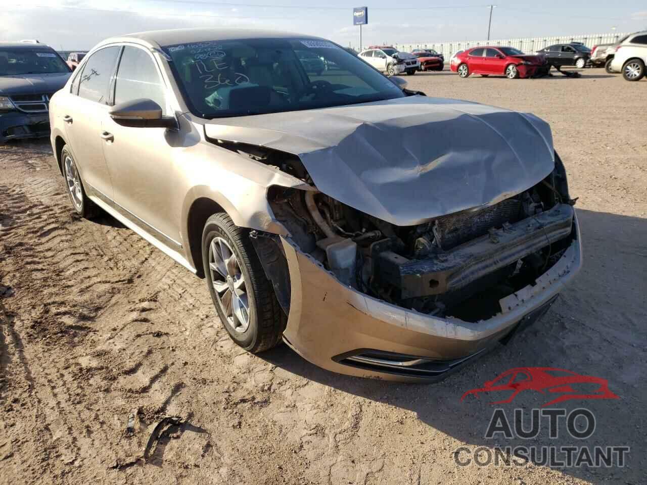 VOLKSWAGEN PASSAT 2017 - 1VWAT7A31HC042553