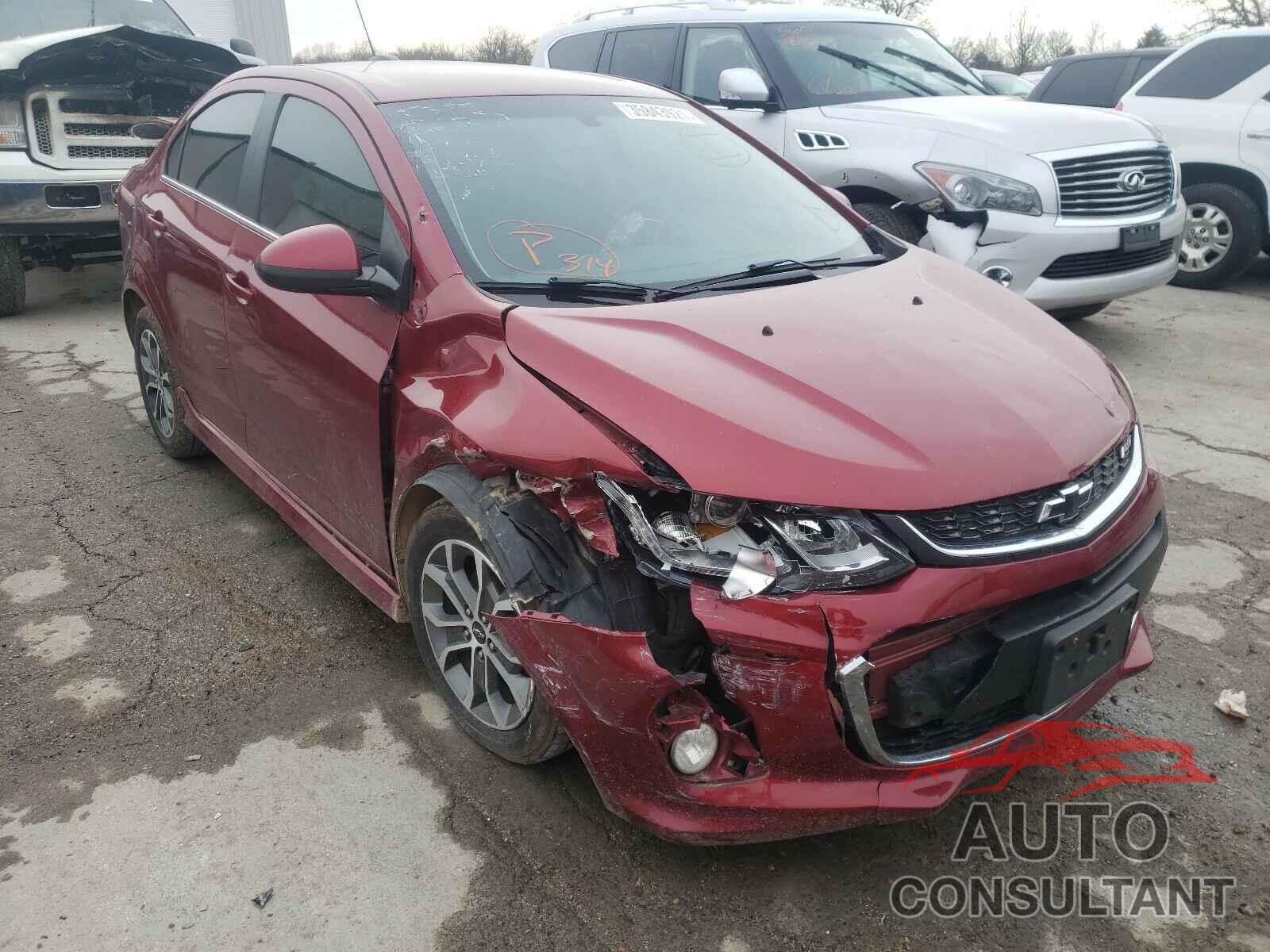 CHEVROLET SONIC 2018 - 1G1JD5SH7J4116498