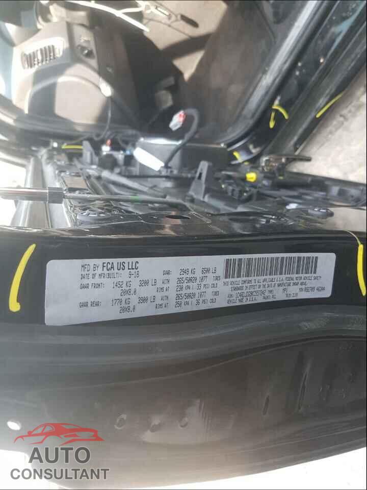 DODGE DURANGO 2019 - 1C4RDJDG9KC557242
