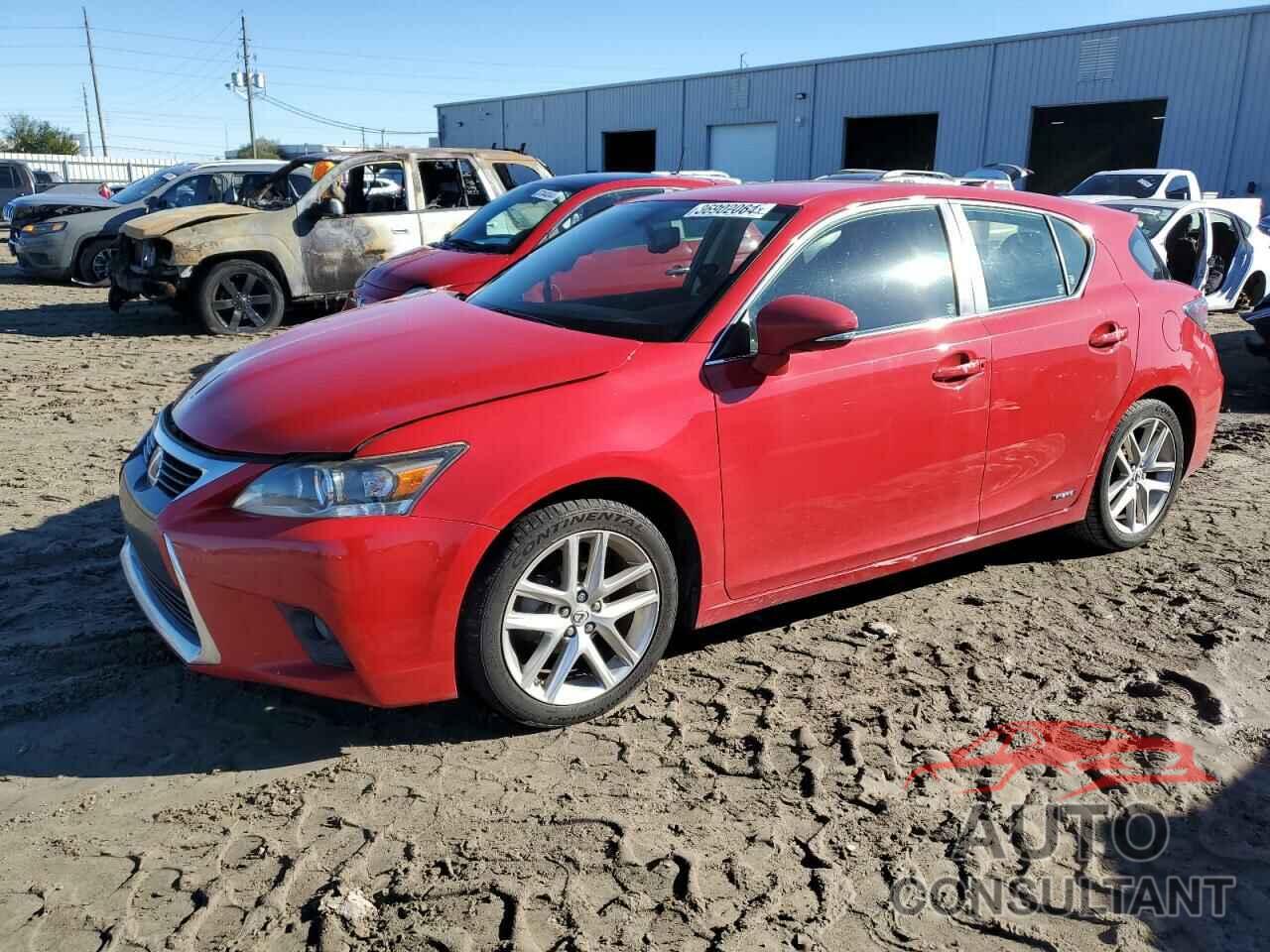 LEXUS CT 200 2016 - JTHKD5BH6G2267704