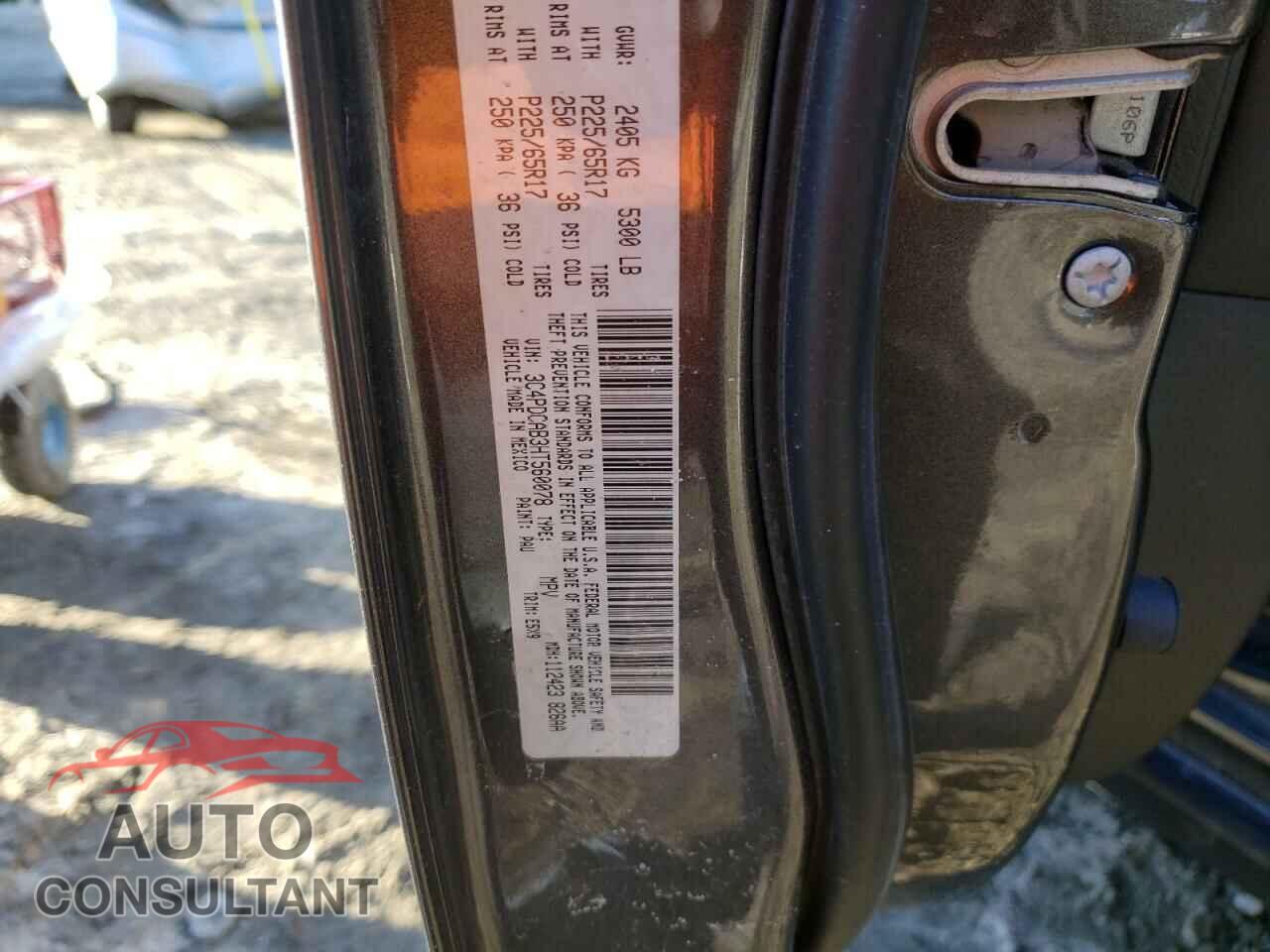 DODGE JOURNEY 2017 - 3C4PDCAB3HT560078