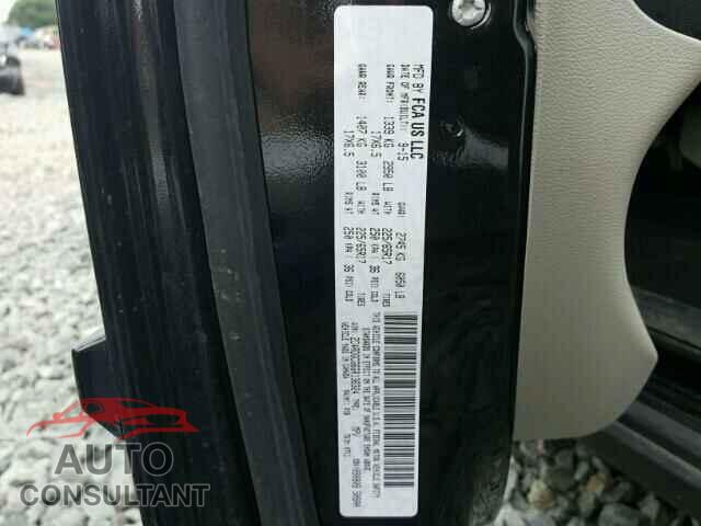 DODGE CARAVAN 2016 - 2C4RDGCG6GR136324