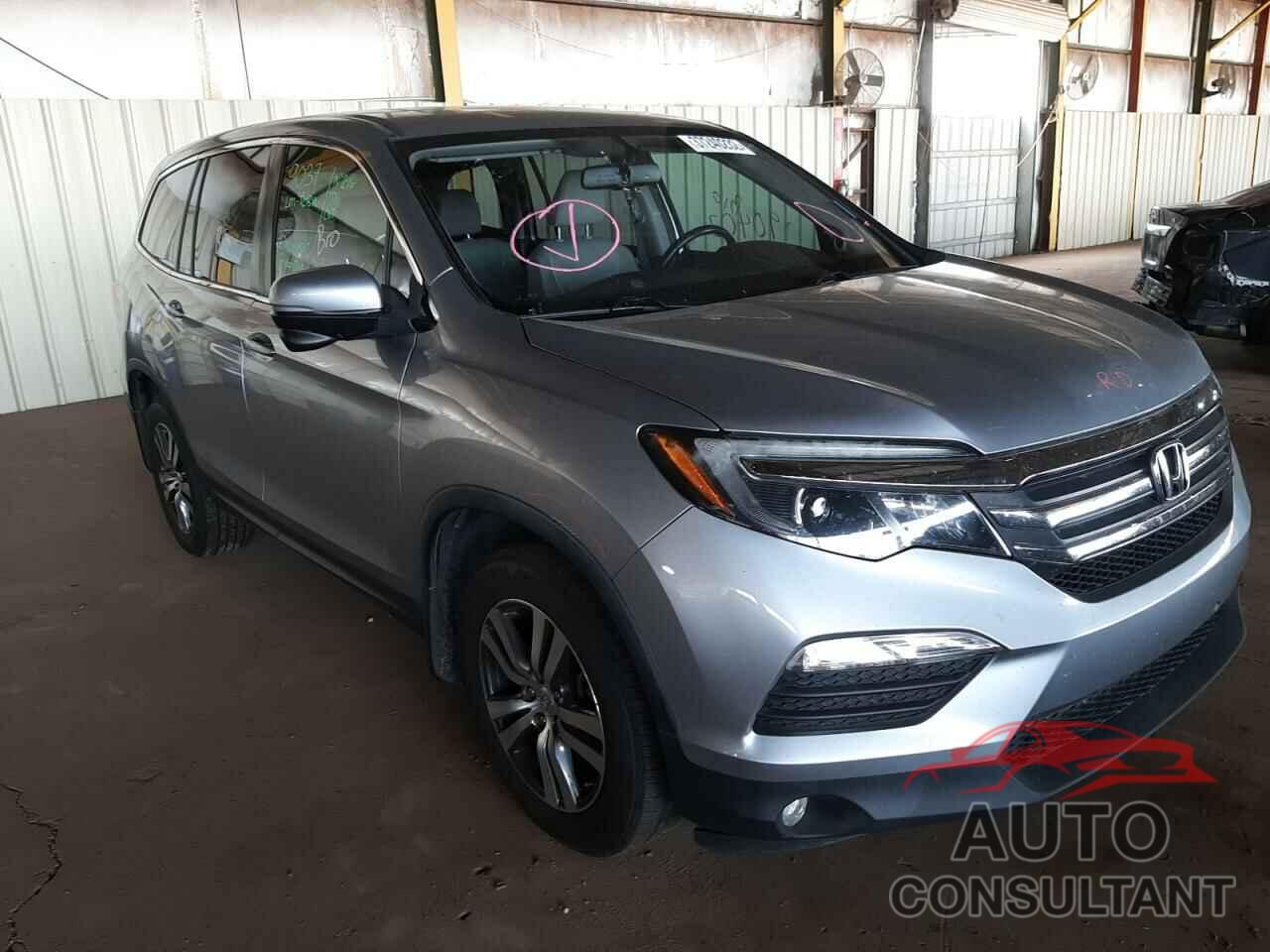 HONDA PILOT 2017 - 5FNYF5H53HB027575