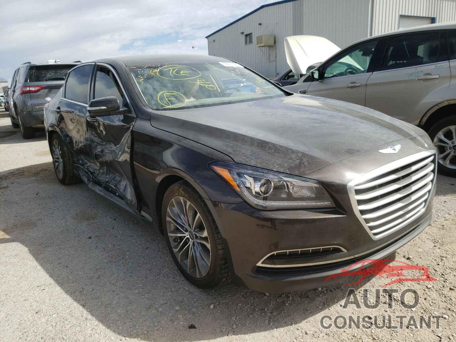 HYUNDAI GENESIS 2016 - KMHGN4JE7GU130390