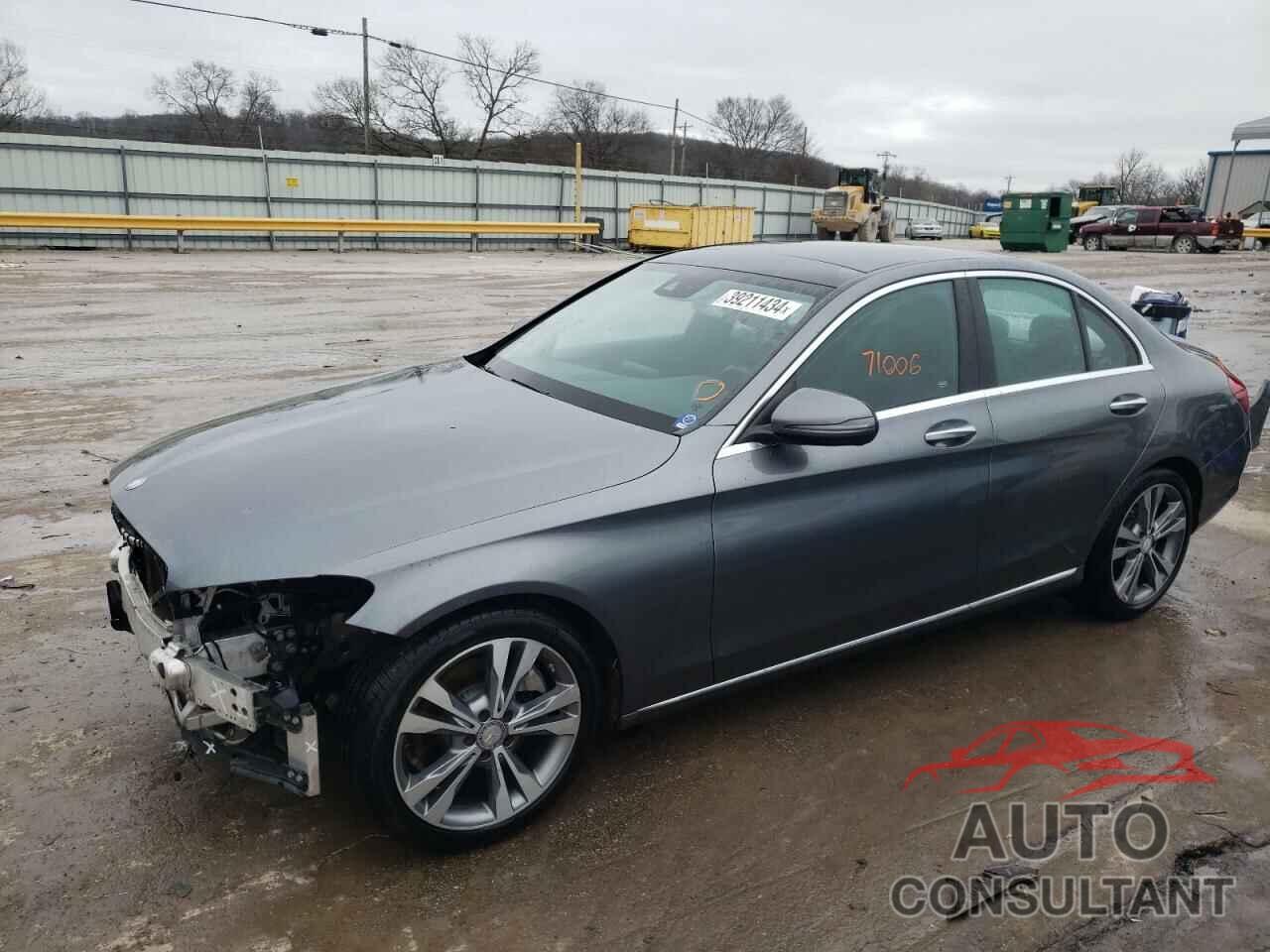 MERCEDES-BENZ C-CLASS 2017 - WDDWF4JB4HR255571