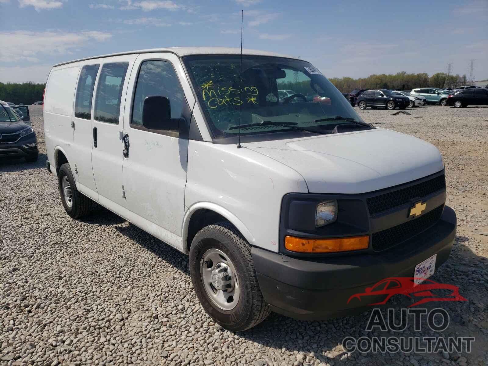 CHEVROLET EXPRESS 2017 - 1GCWGAFF7H1107513