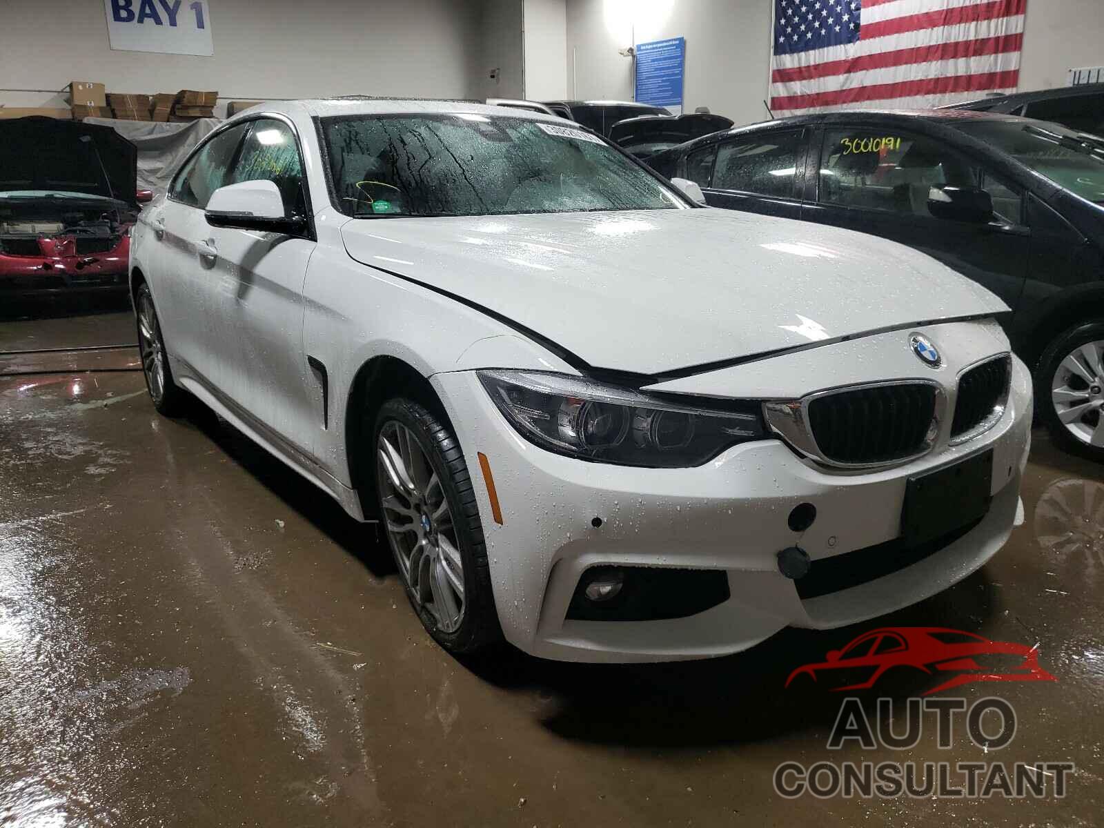 BMW 4 SERIES 2018 - WBA4J3C51JBB97631