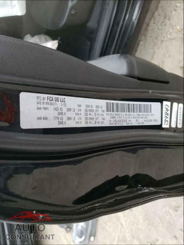 DODGE DURANGO 2019 - 1C4RDJAG3KC676425
