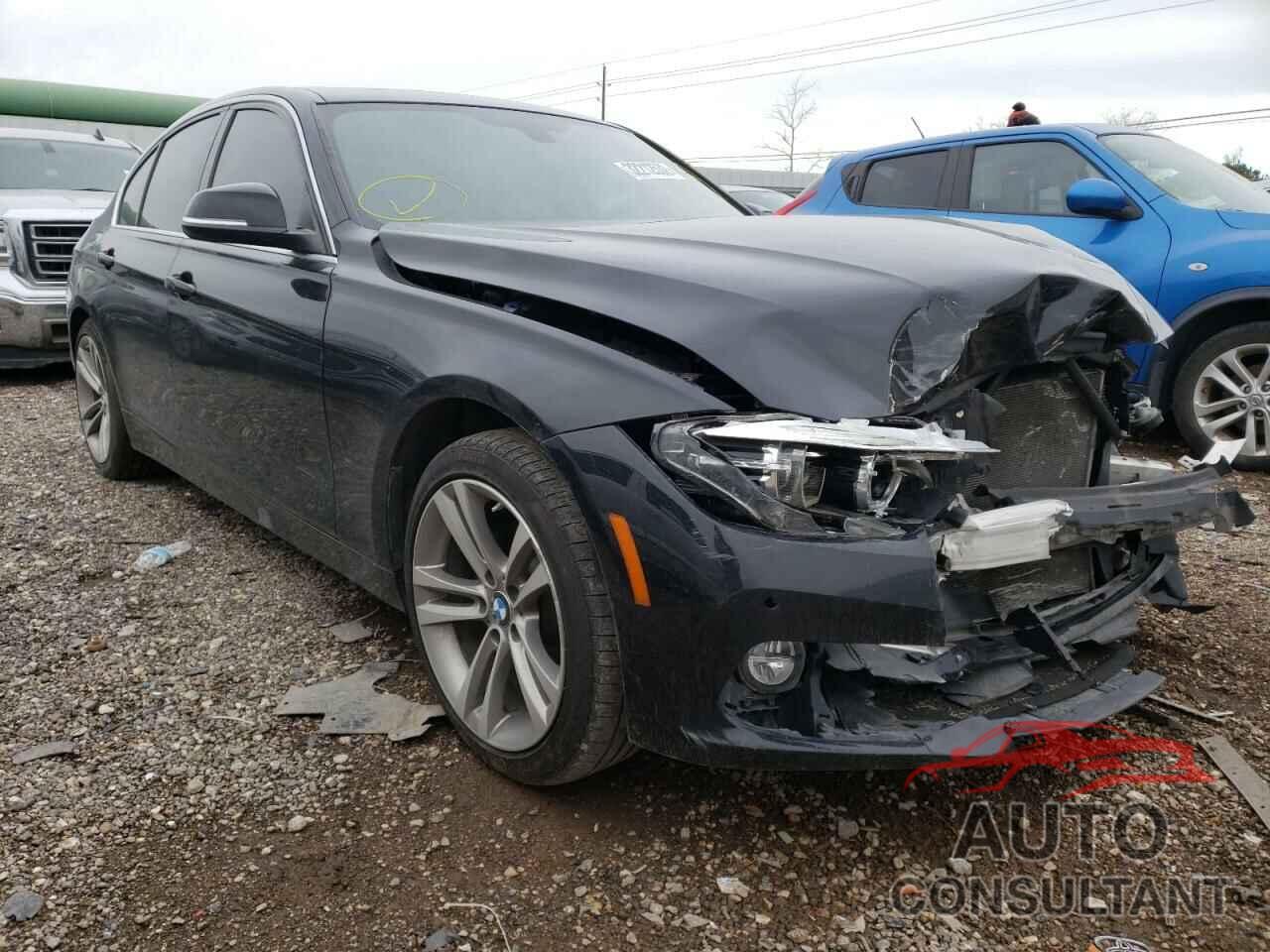 BMW 3 SERIES 2017 - WBA8B9C54HK675727