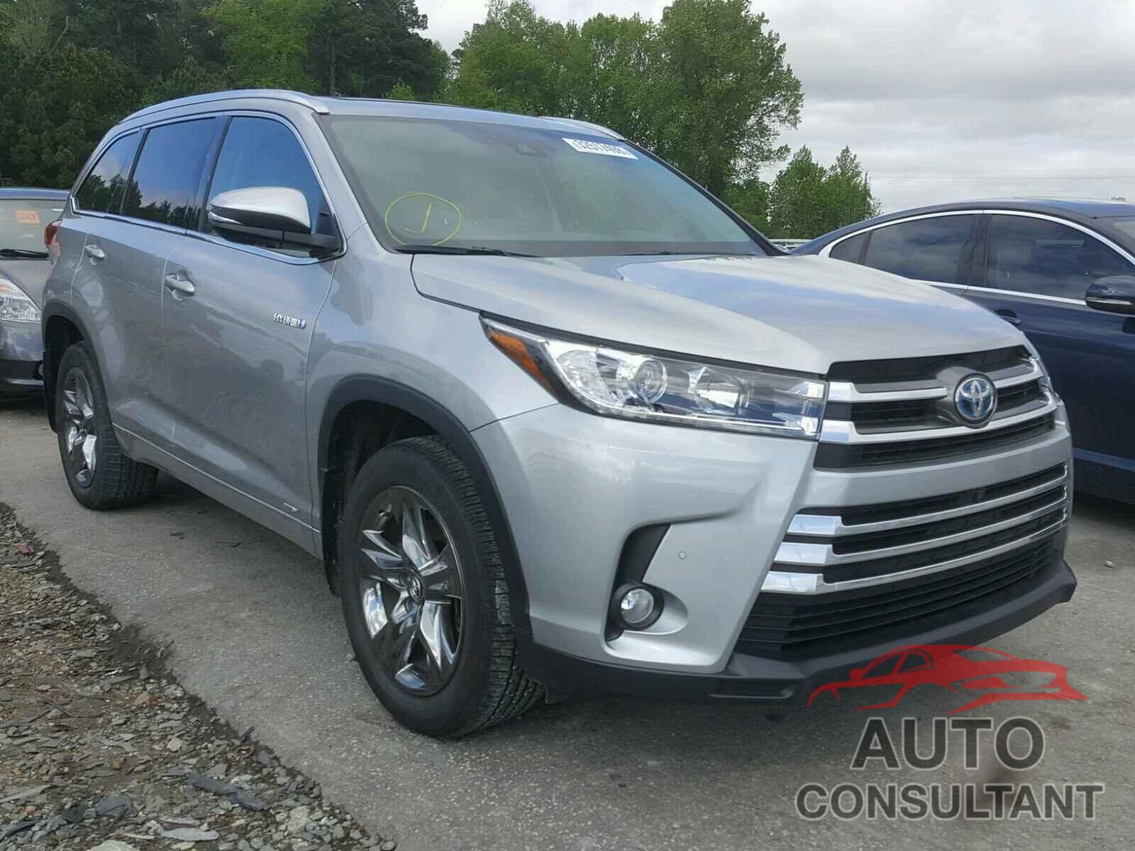 TOYOTA HIGHLANDER 2017 - 5TDDGRFH7HS022326