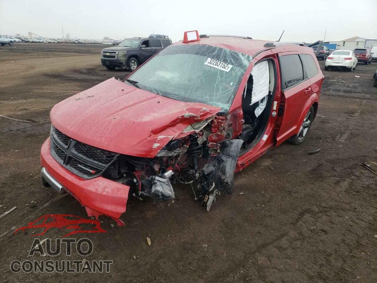 DODGE JOURNEY 2016 - 3C4PDCGG2GT107717