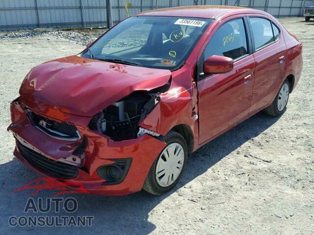 MITSUBISHI MIRAGE 2017 - ML32F3FJ2HHF11088