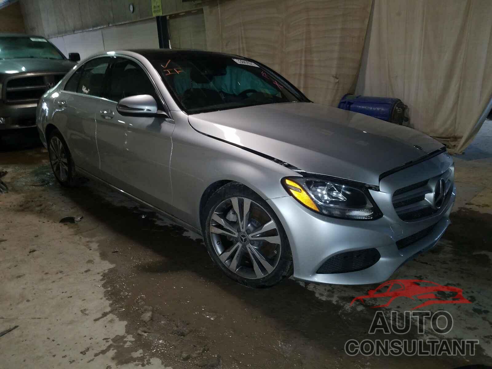 MERCEDES-BENZ C CLASS 2018 - WDDWF4JB5JR344006