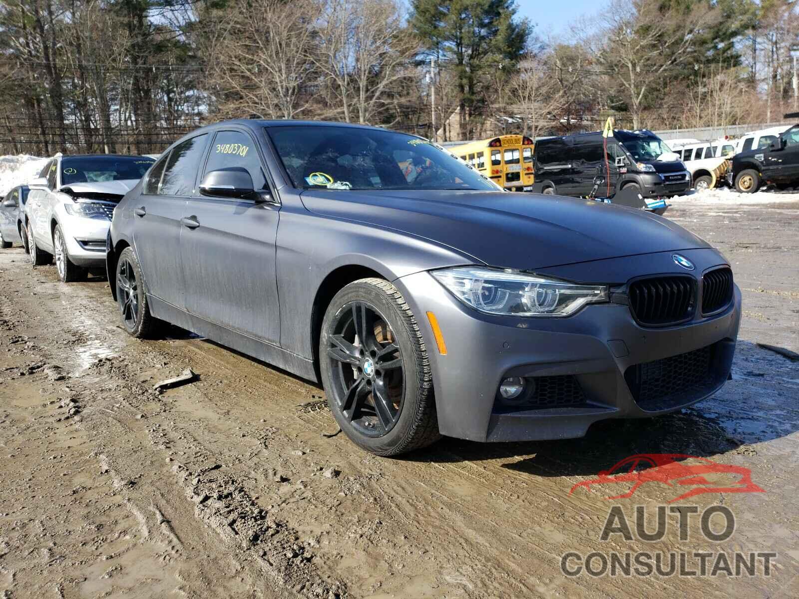 BMW 3 SERIES 2016 - WBA8B7G59GNT14991
