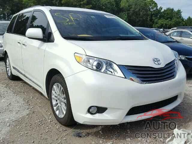 TOYOTA SIENNA 2015 - 5TDYK3DC8FS667214