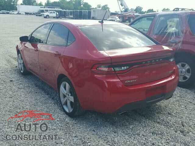 DODGE DART 2015 - 1C3CDFEB1FD223295